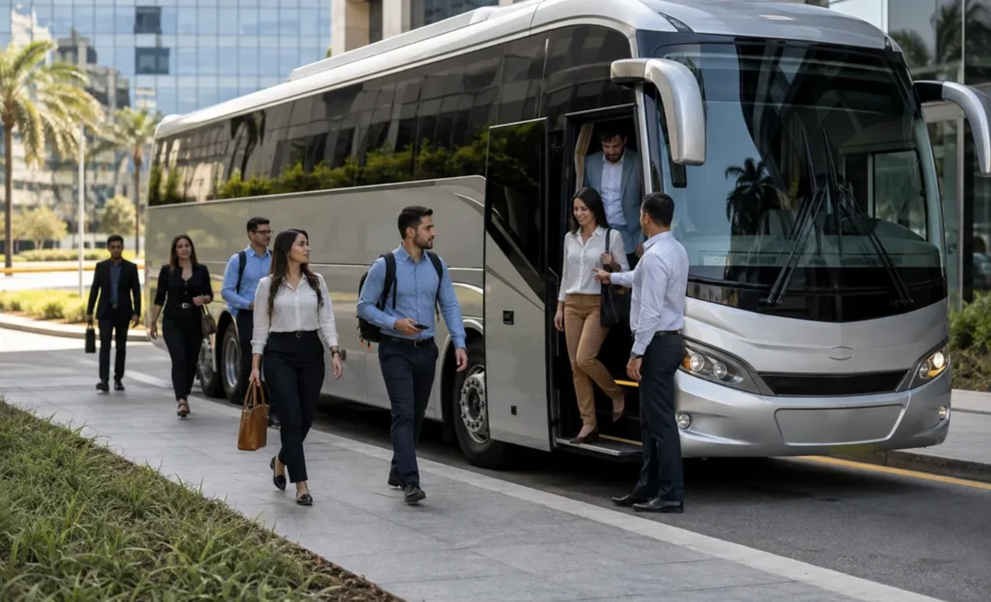 Transporte corporativo de colaboradores